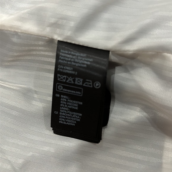 H&M Navy Blue Blazer | Women’s Size 8 - Picture 4 of 5